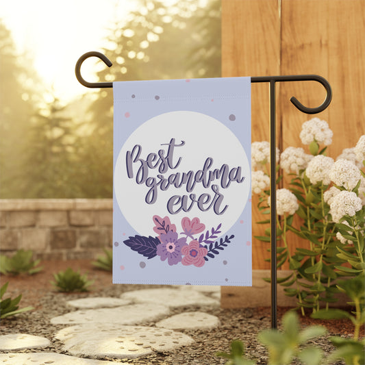 Best Grandma Ever Garden Banner