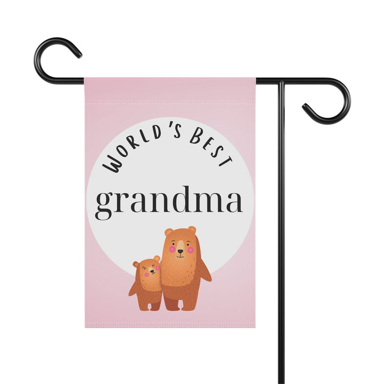 World's Best Grandma Garden Banner