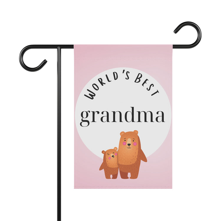 World's Best Grandma Garden Banner